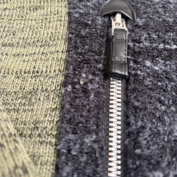 Obermeyer Ella Fleece Green and Black Zip-Up Hoodie size Small - Picture 2 of 16